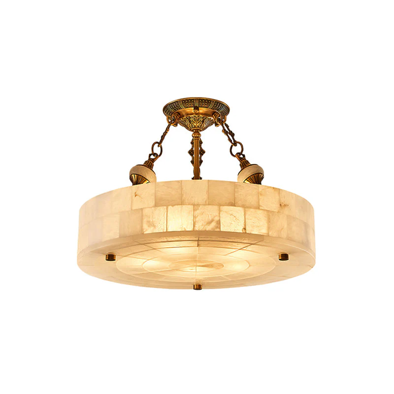 Auremont Alabaster Brass Ceiling Light - Image 24