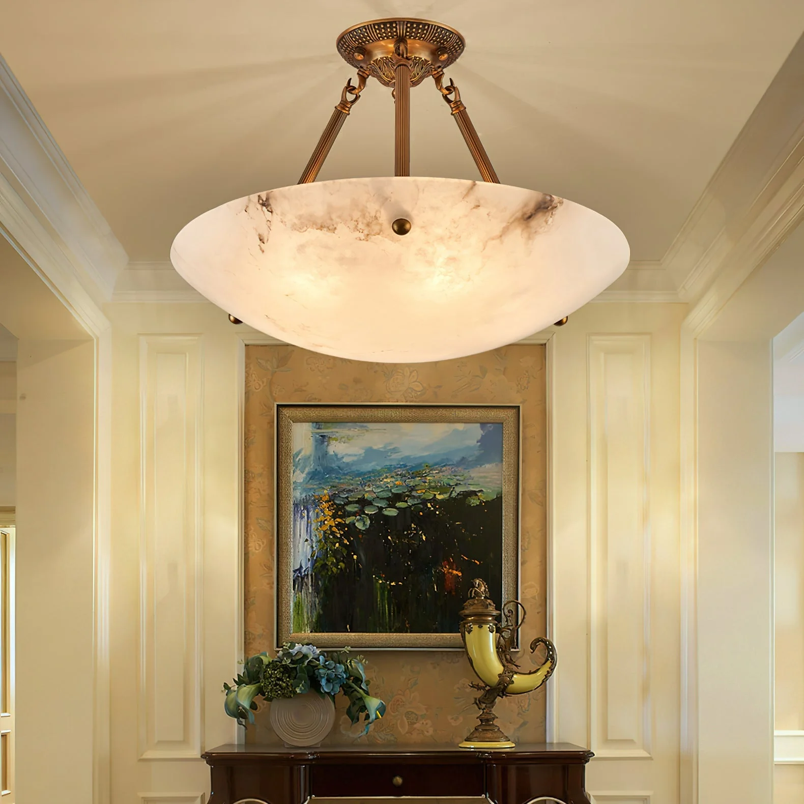 Auremont Alabaster Ceiling Light - Image 17