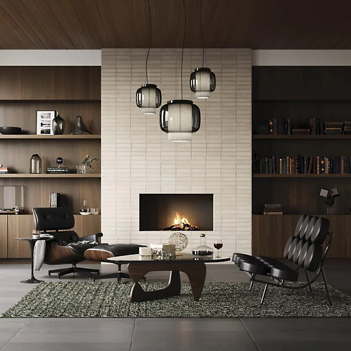 Auren Modern Glass Pendant Lamp - Image 41