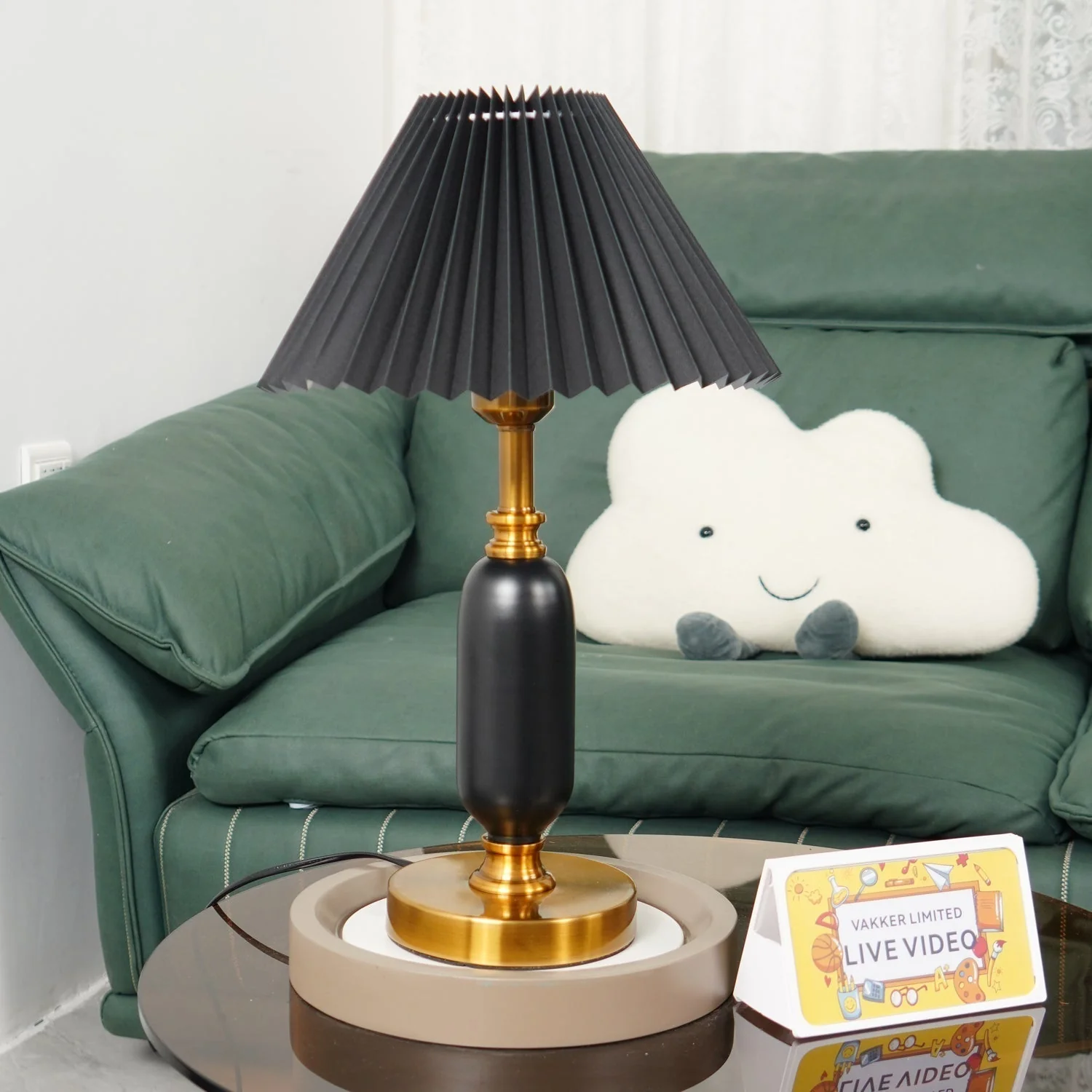 Aurmarila Fabric Table Lamp - Image 25