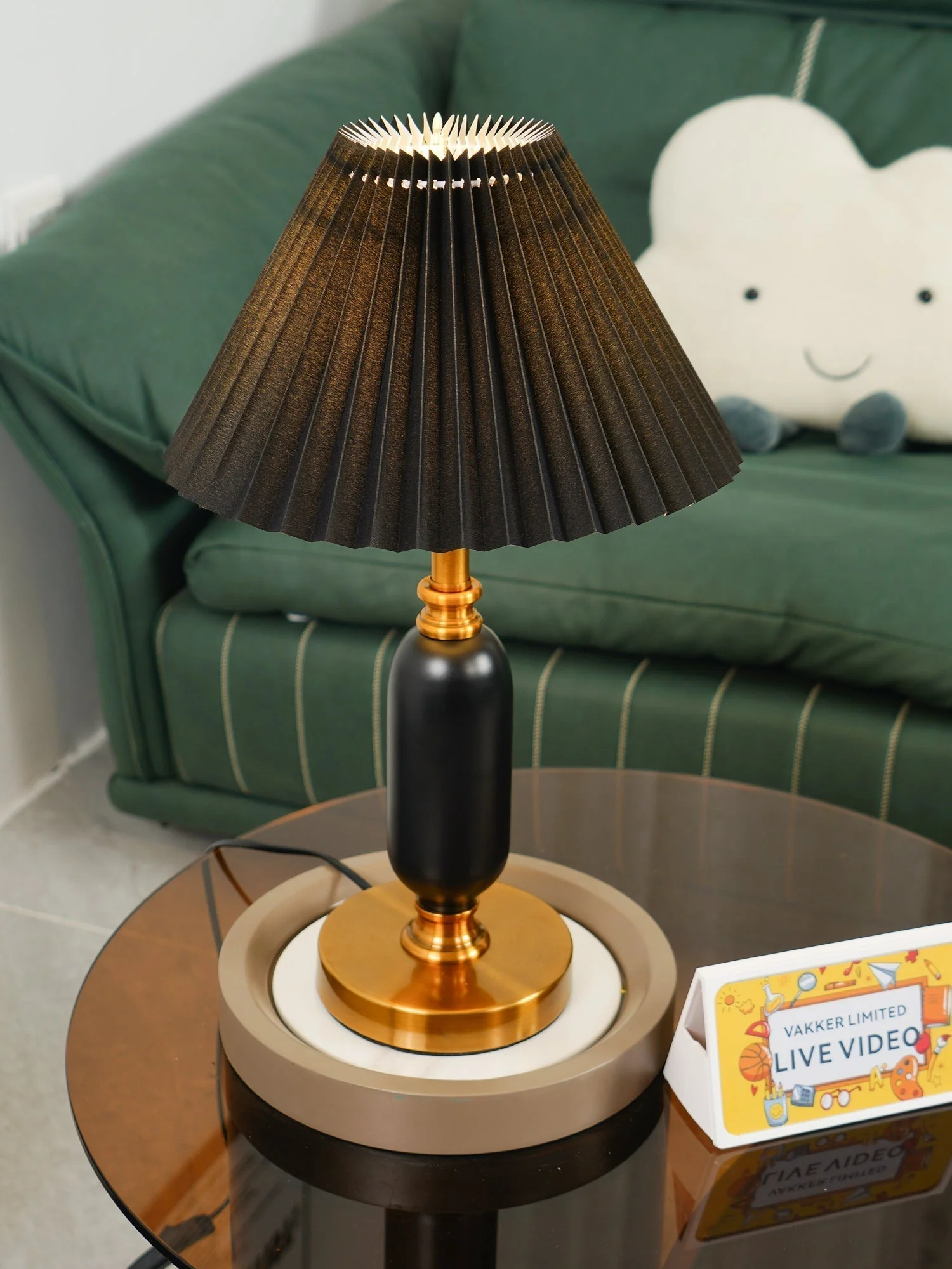 Aurmarila Fabric Table Lamp - Image 26
