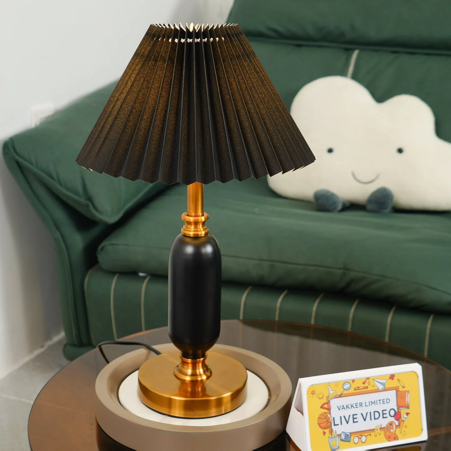 Aurmarila Fabric Table Lamp - Image 4