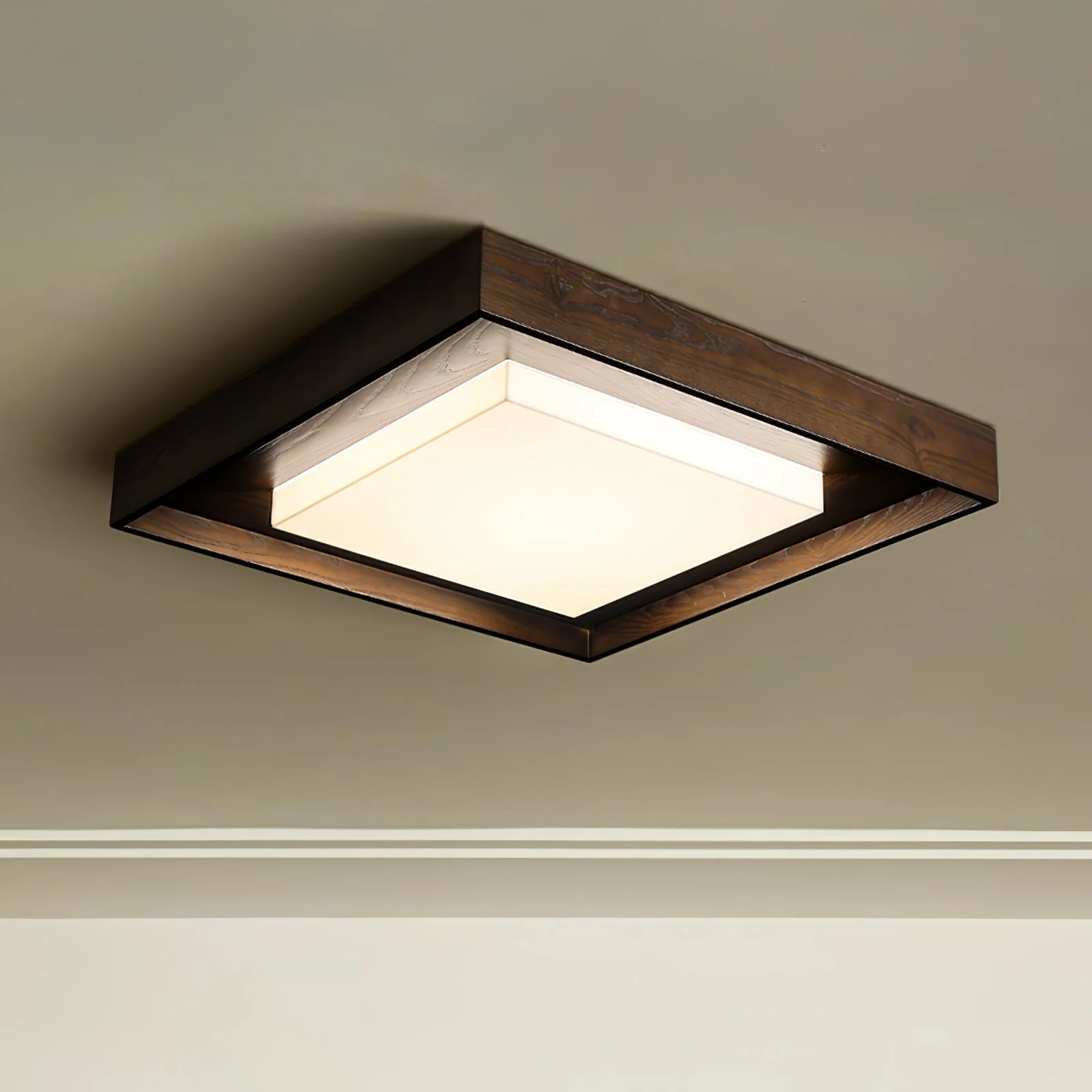 Auro Rustic Wood Ceiling Light - Image 16