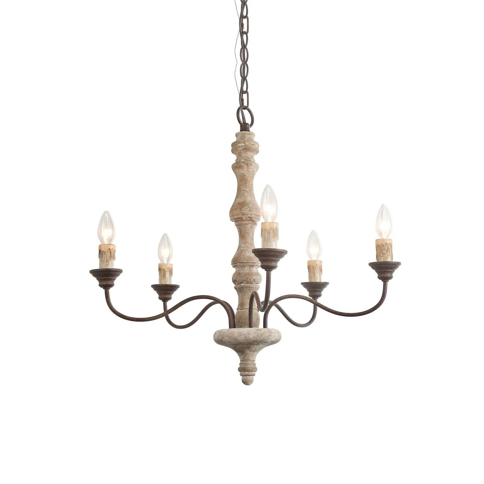 Aurora Chandelier Candlestick Farmhouse Rustic - Image 29