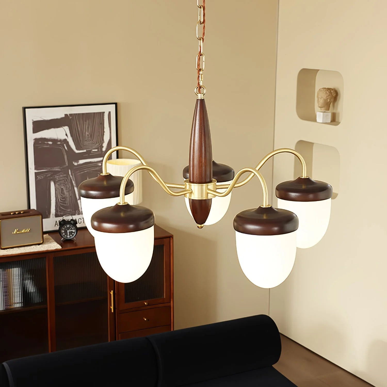 Aurora Chandelier Capsule Arm Rustic - Image 14