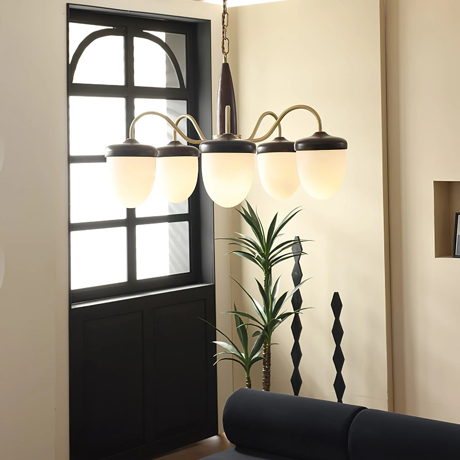 Aurora Chandelier Capsule Arm Rustic - Image 5