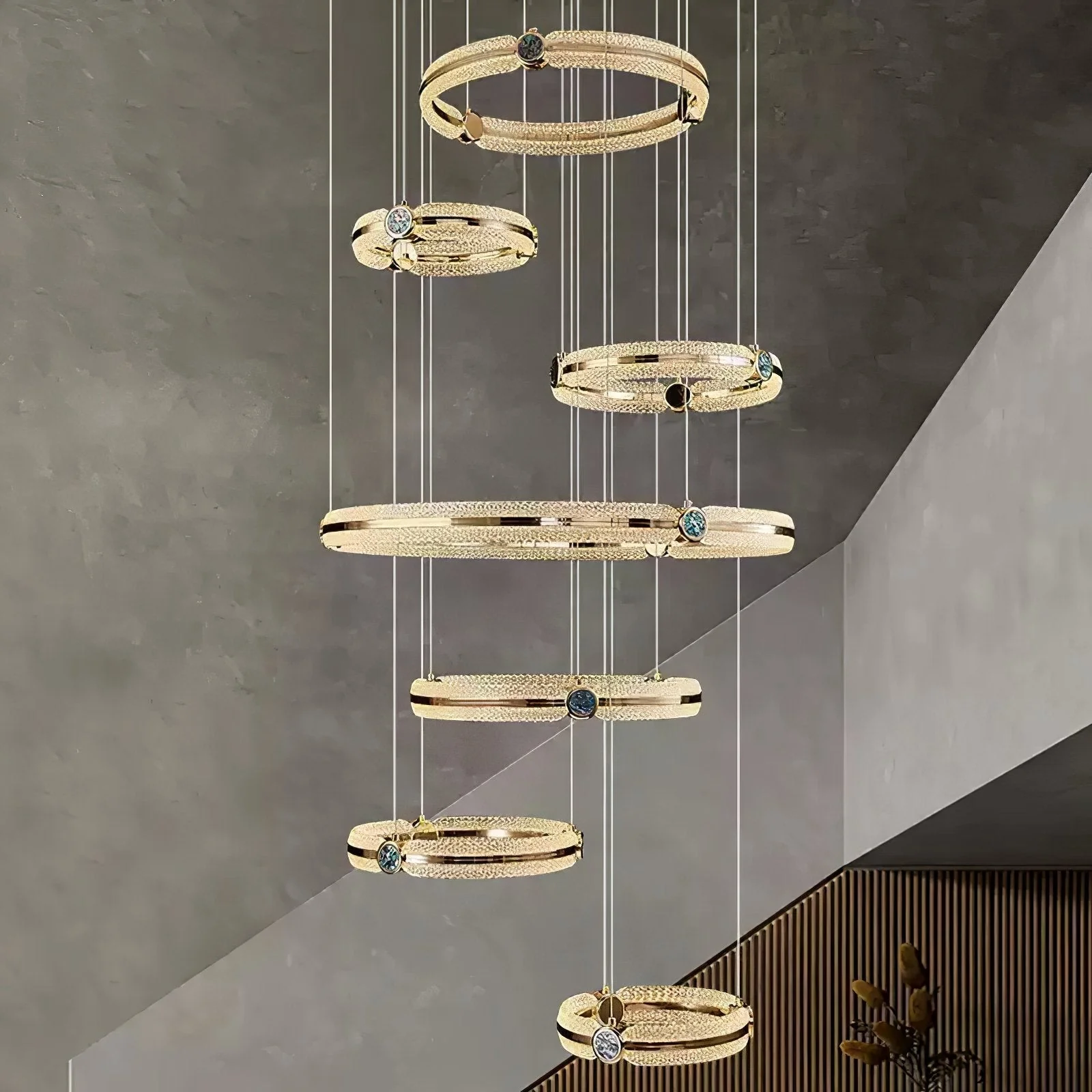 Aurora Chandelier Creative Ring - Image 23