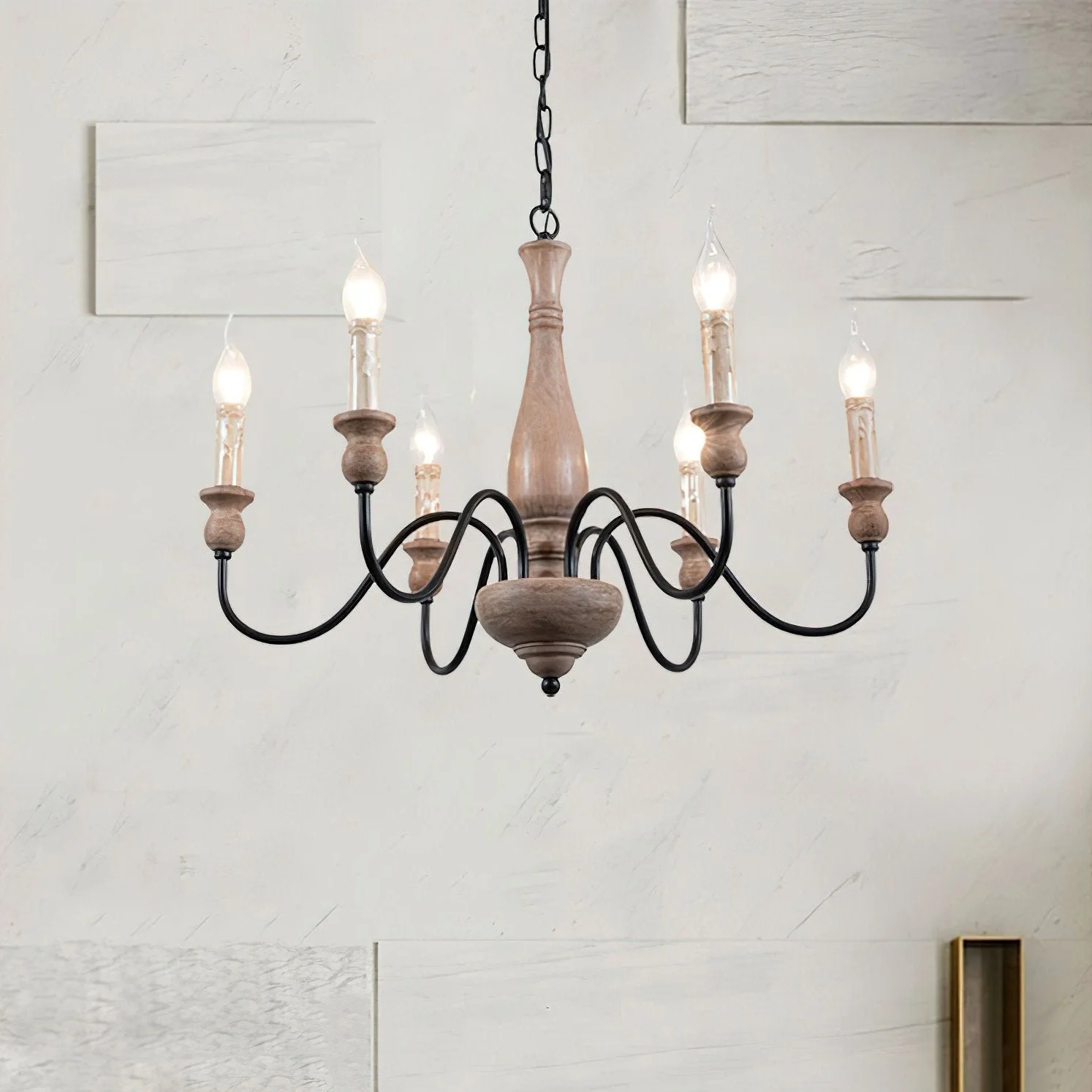 Aurora Chandelier Farmhouse Rustic - Image 20