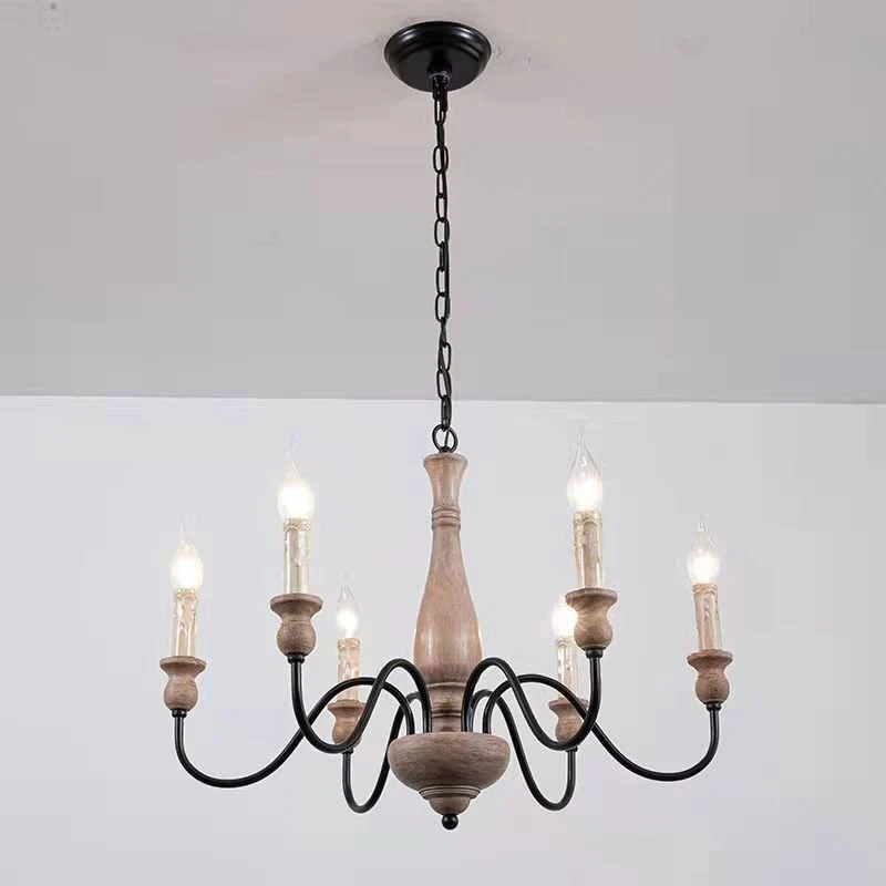 Aurora Chandelier Farmhouse Rustic - Image 9