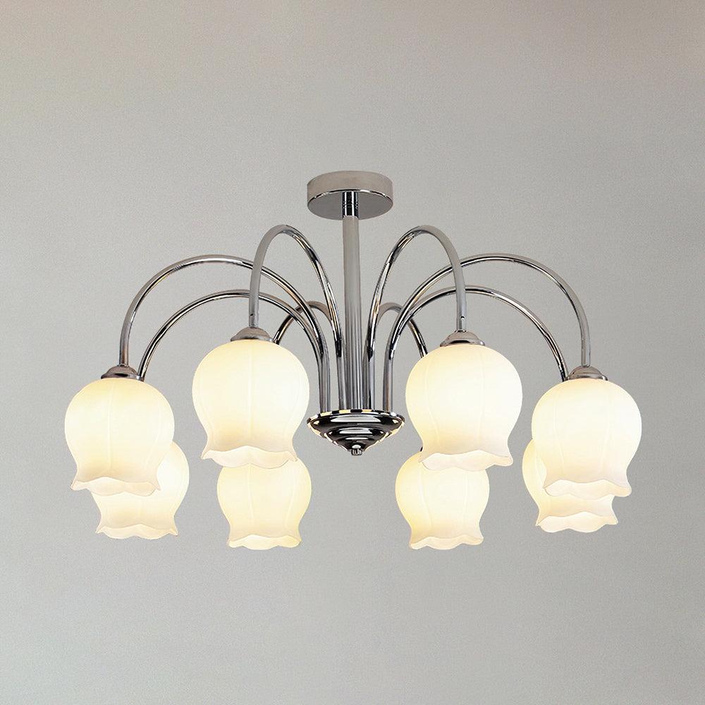 Aurora Chandelier Floral Glass - Image 18