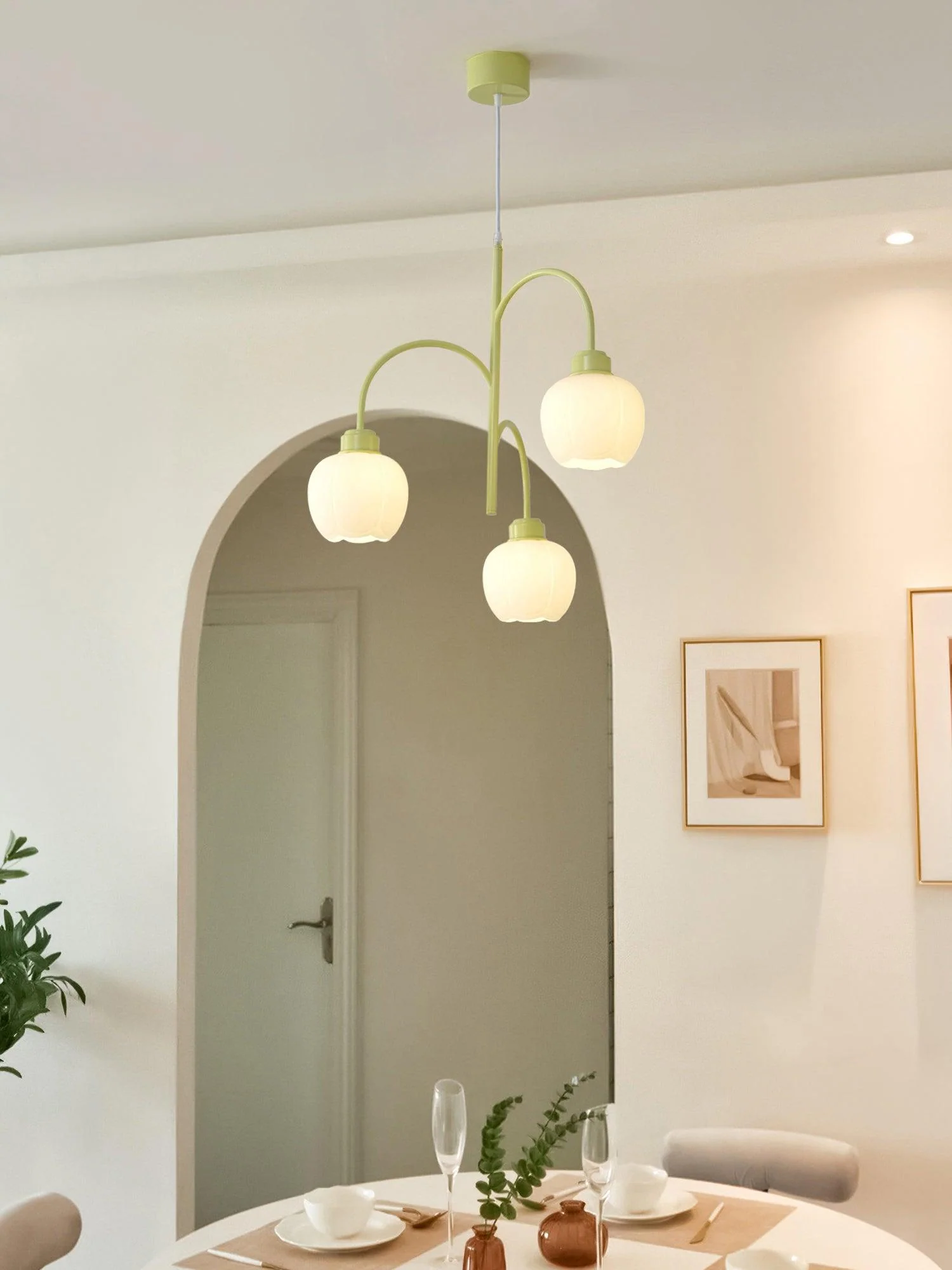 Aurora Chandelier Flower Petal Modern - Image 16