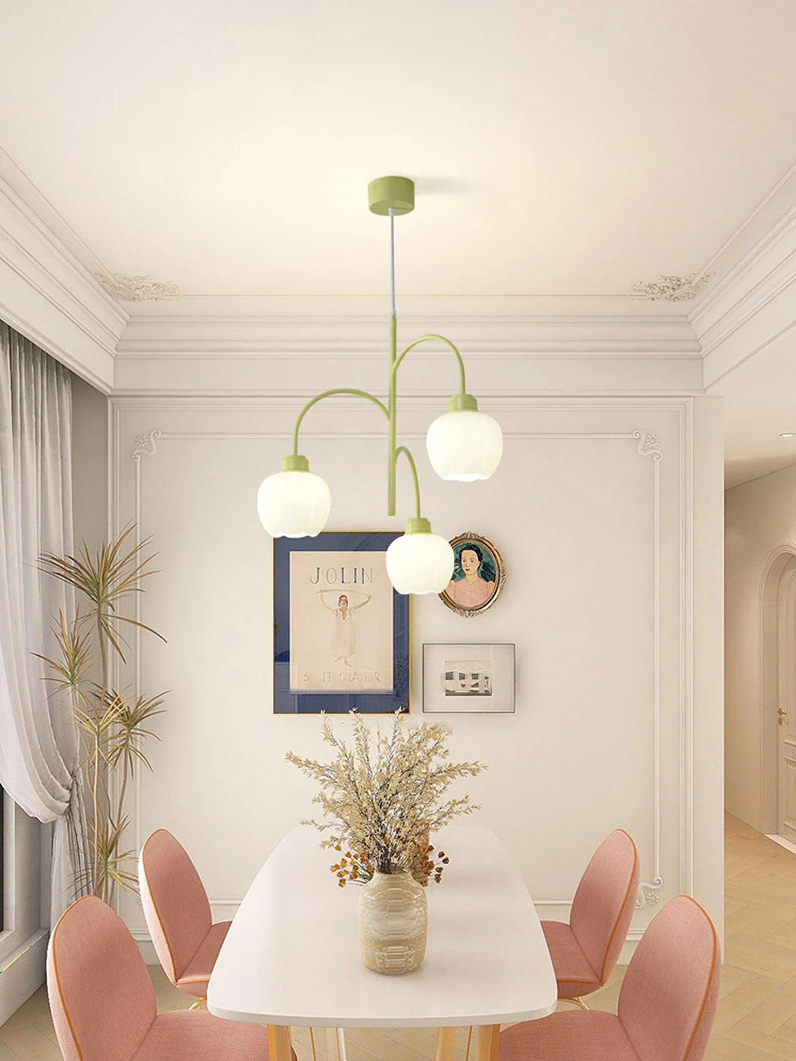 Aurora Chandelier Flower Petal Modern - Image 5