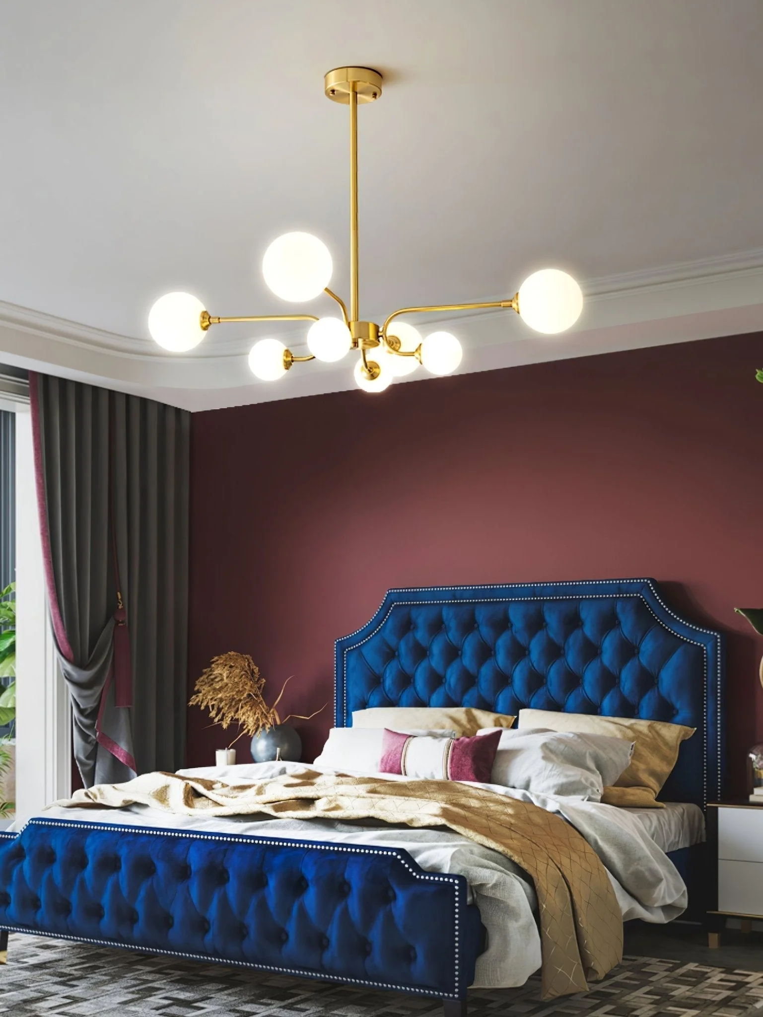 Aurora Chandelier Globe Arm Modern - Image 25