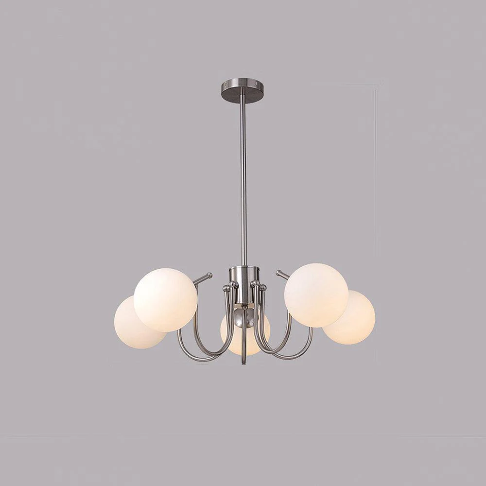 Aurora Chandelier Globe Chrome Modern - Image 15