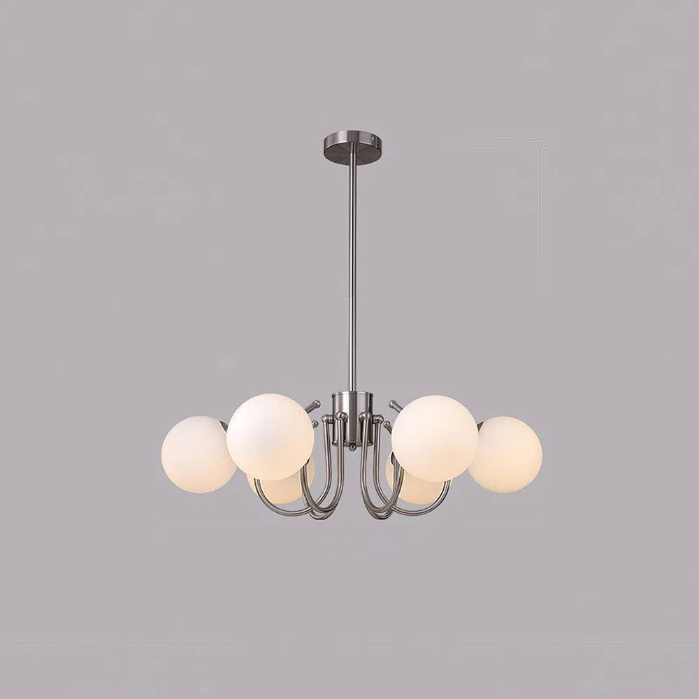 Aurora Chandelier Globe Chrome Modern - Image 17