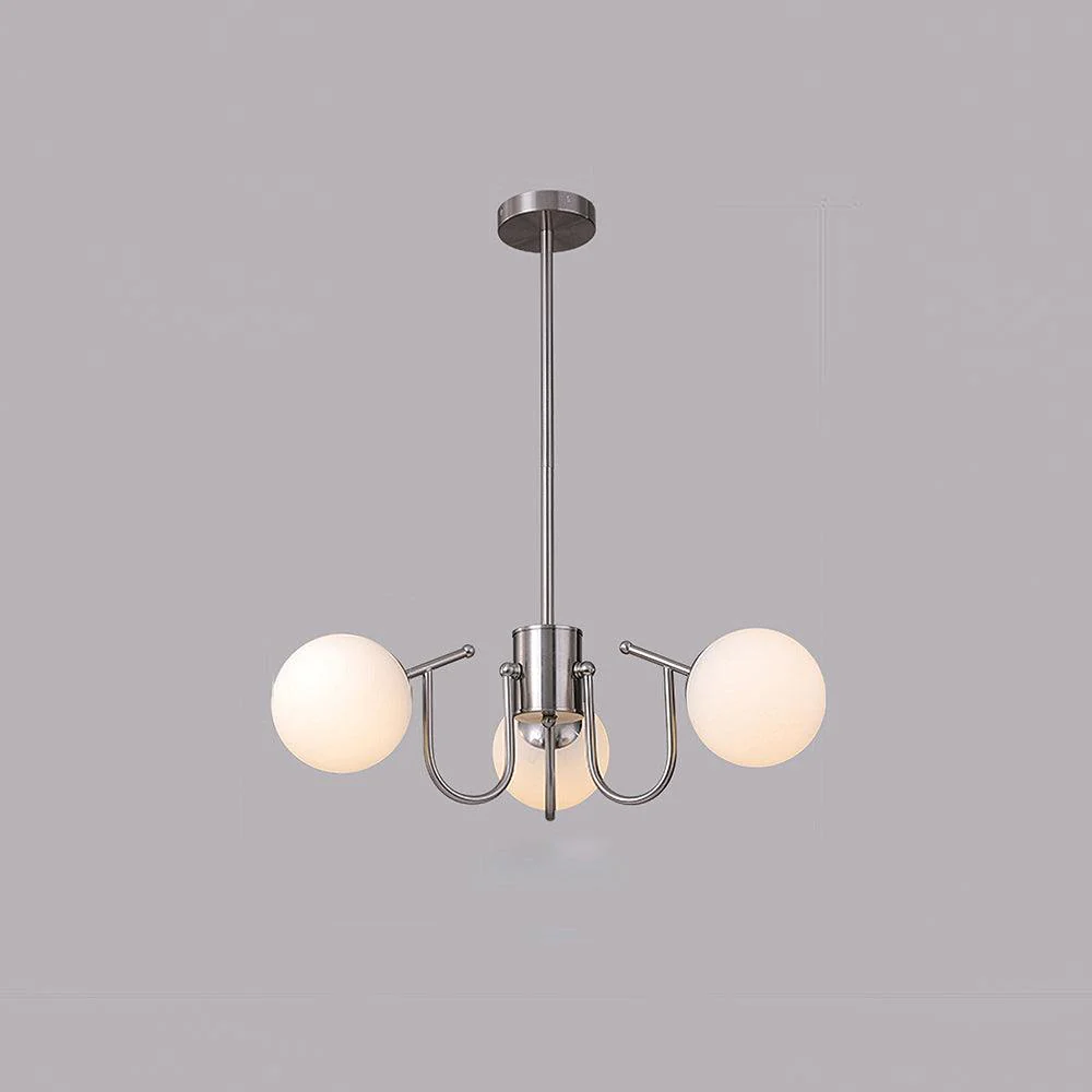 Aurora Chandelier Globe Chrome Modern - Image 19
