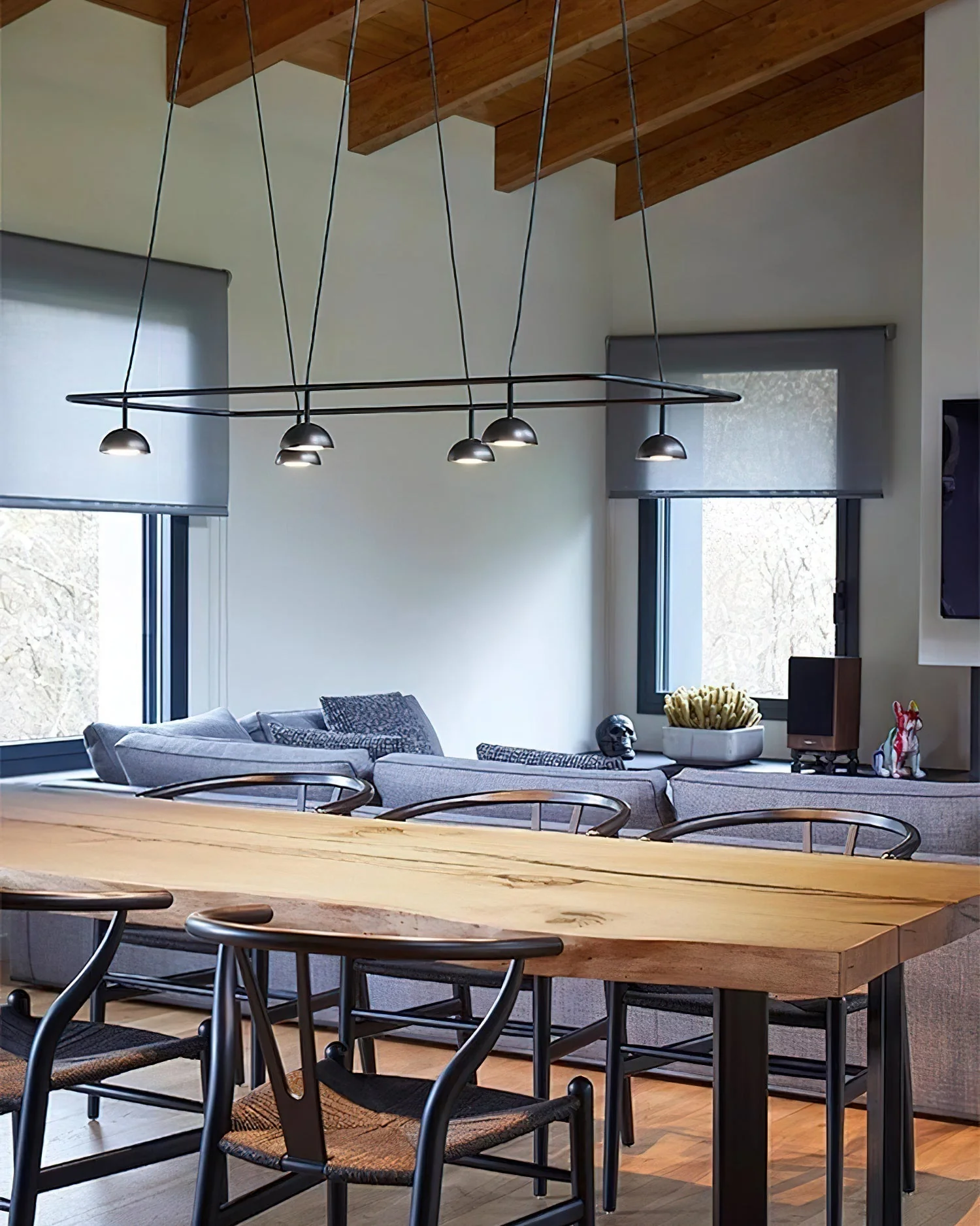 Aurora Chandelier LED Sleek - Image 2