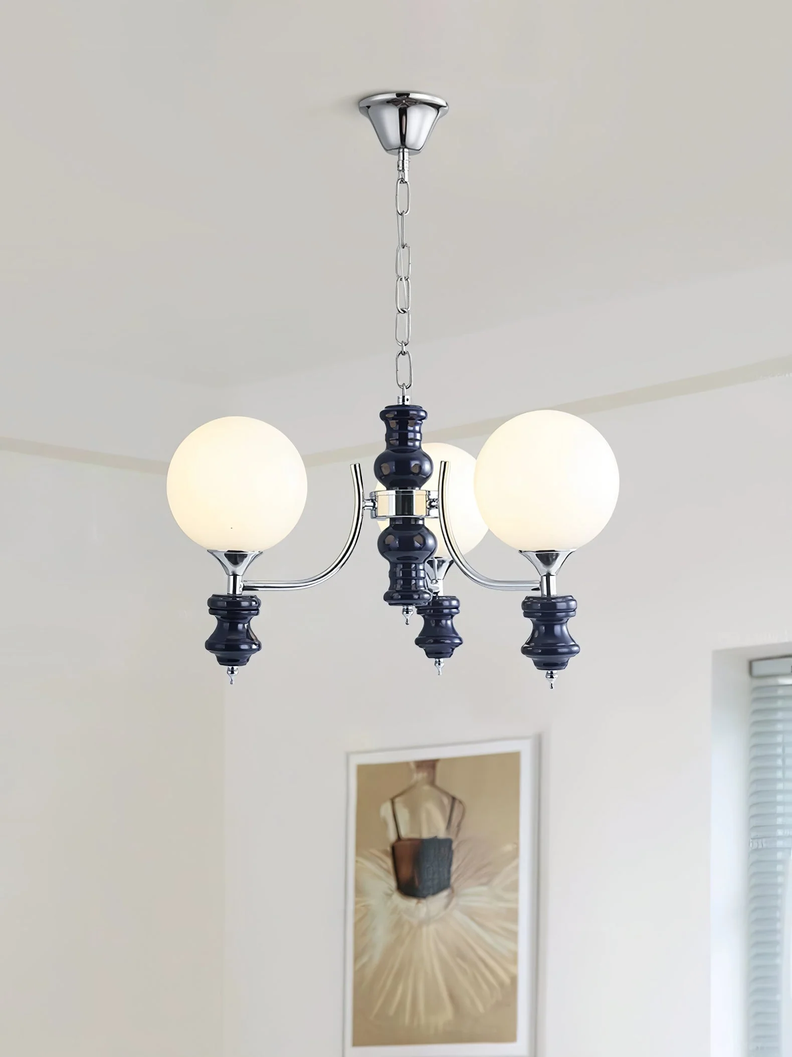 Aurora Chandelier Regal Orb Frosted - Image 33