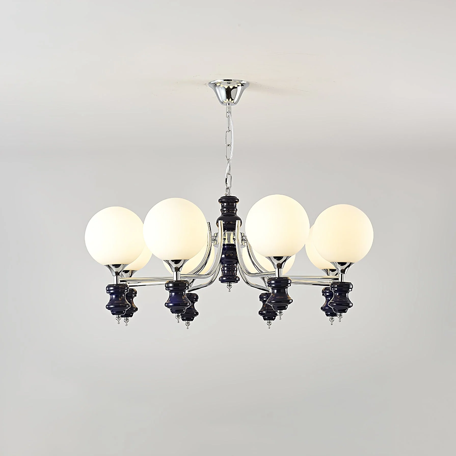 Aurora Chandelier Regal Orb Frosted - Image 5
