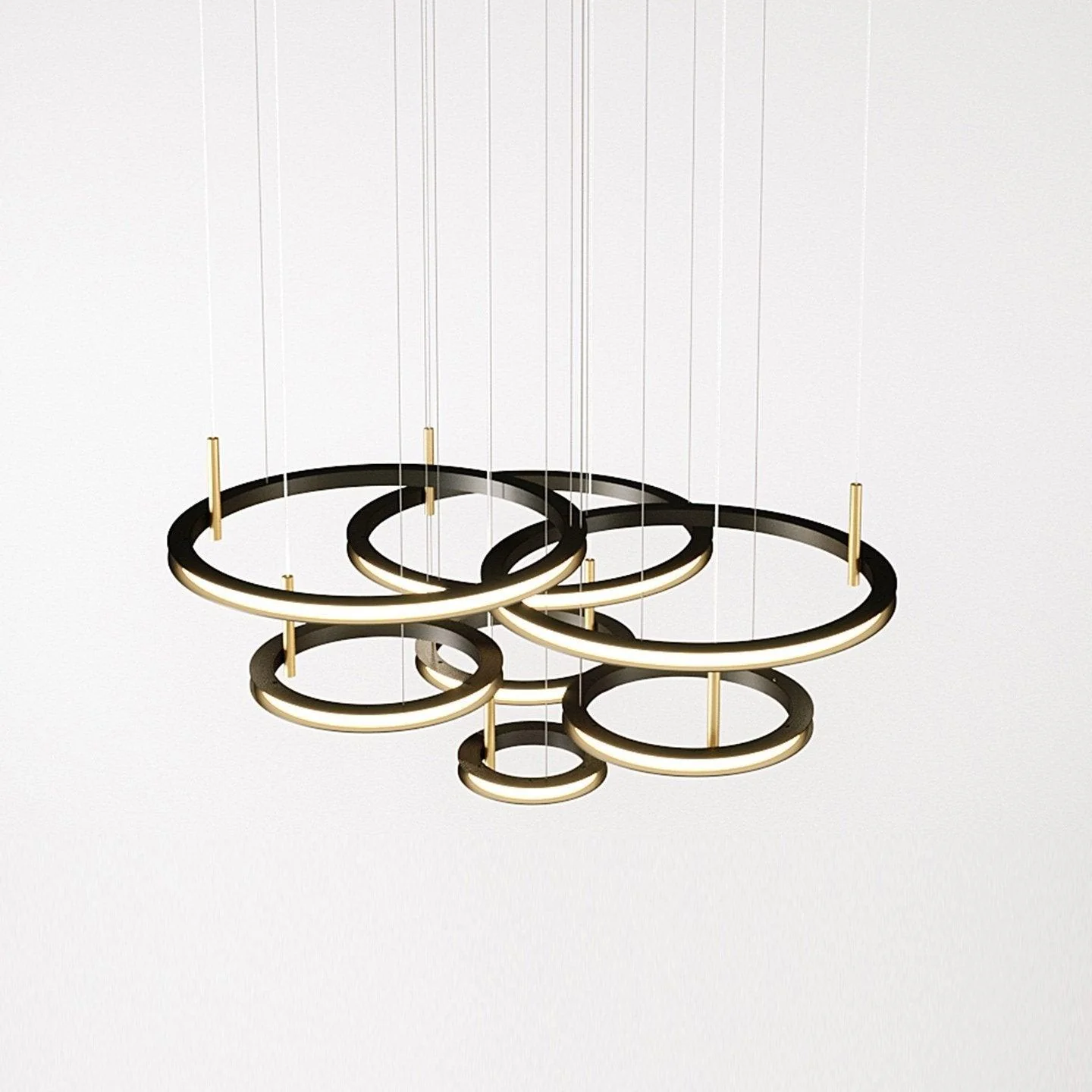 Aurora Chandelier Ring Layered Minimalist - Image 23