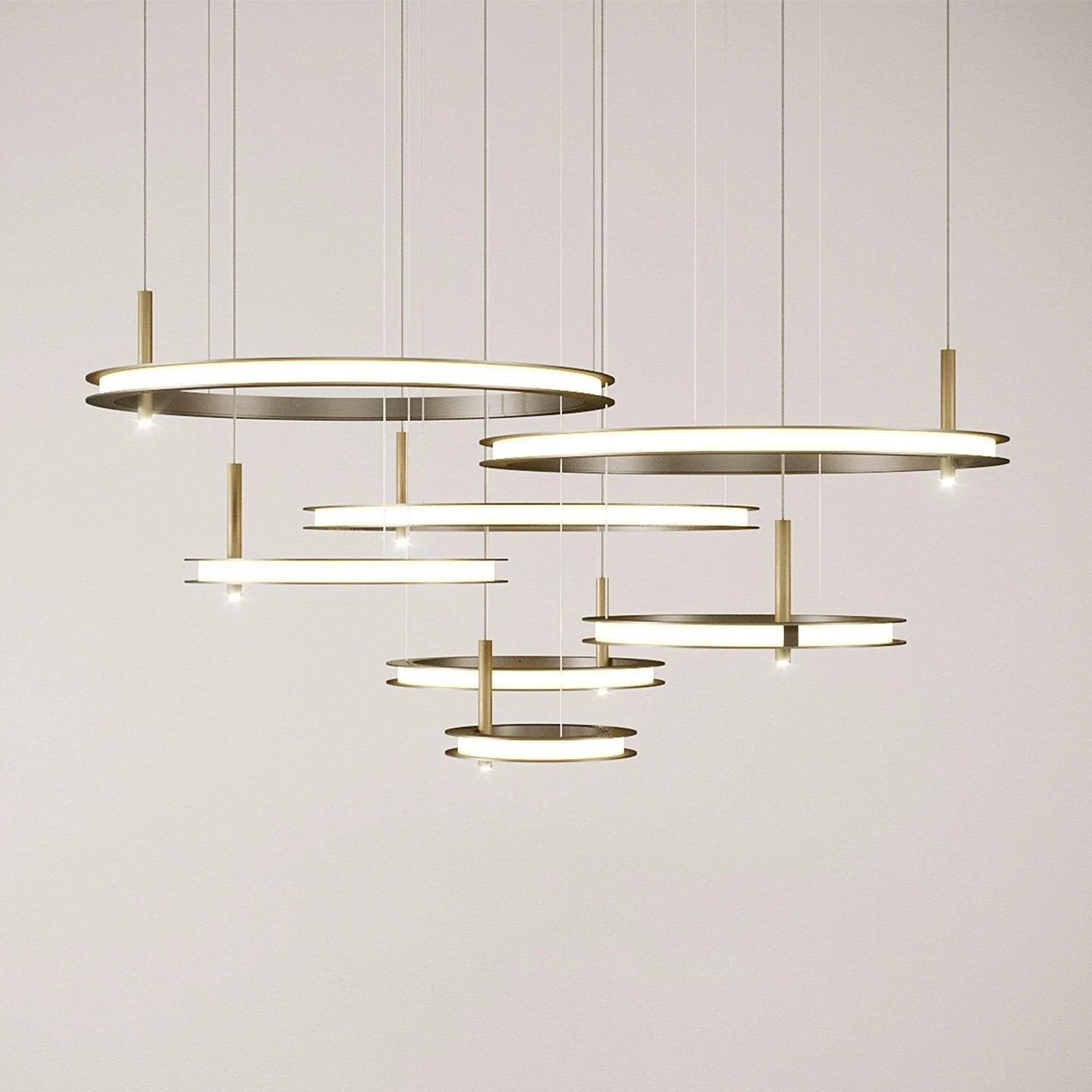 Aurora Chandelier Ring Layered Minimalist - Image 40
