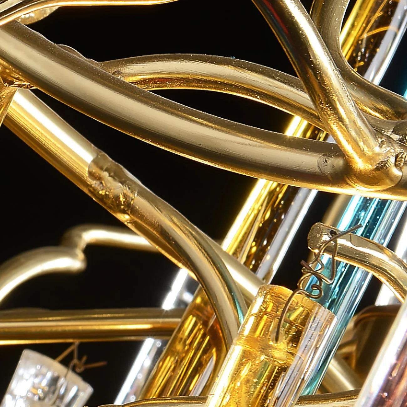 Aurora Chandelier Teardrop Glass Luxe - Image 11