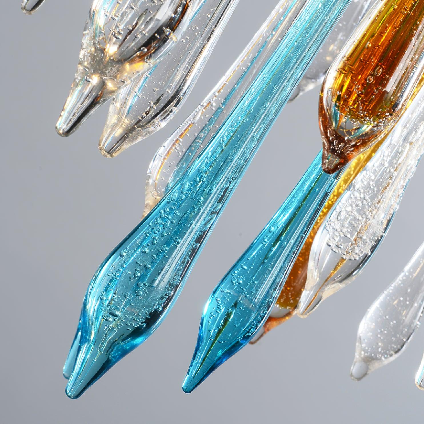 Aurora Chandelier Teardrop Glass Luxe - Image 9