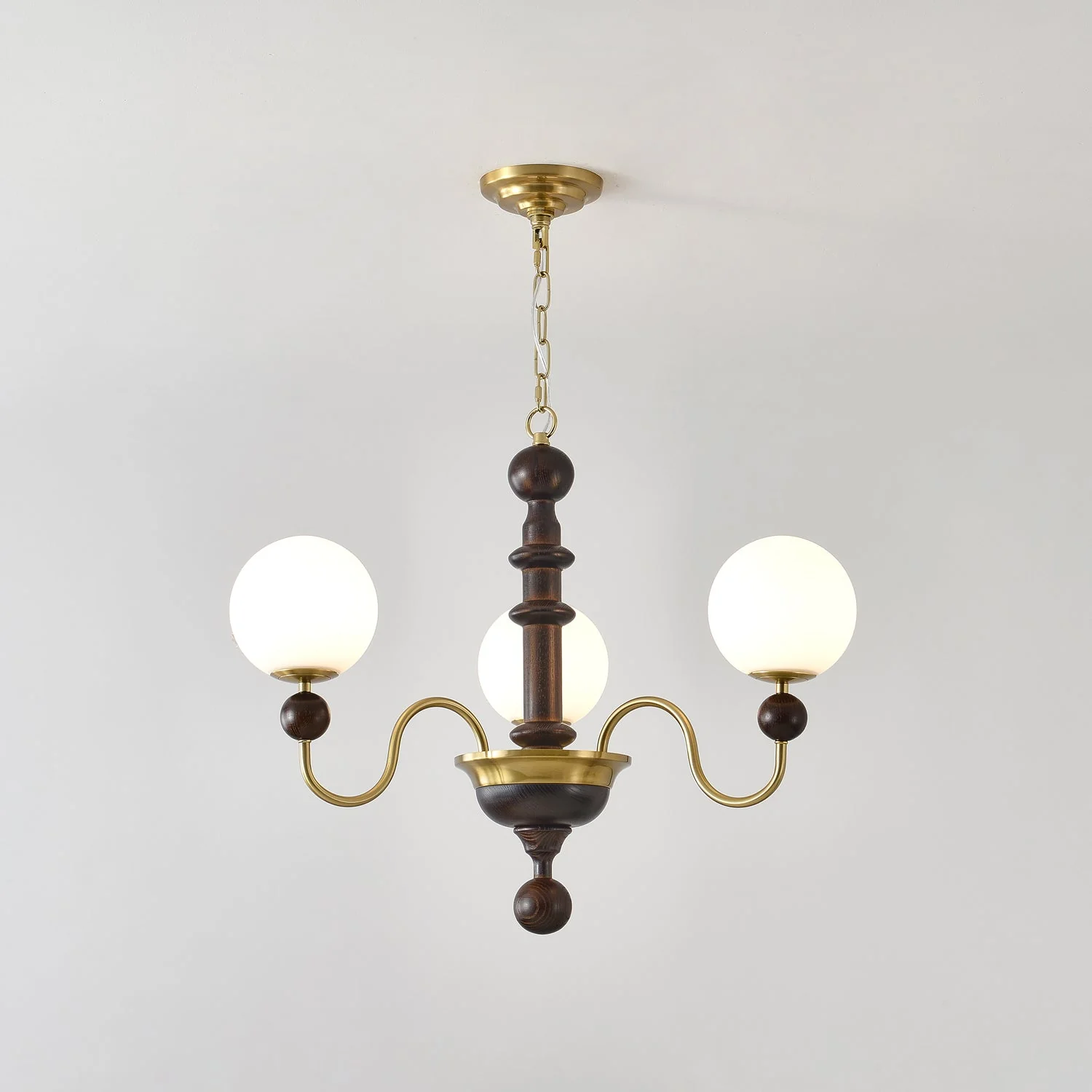 Aurora Chandelier Vintage Curved Sphere - Image 7