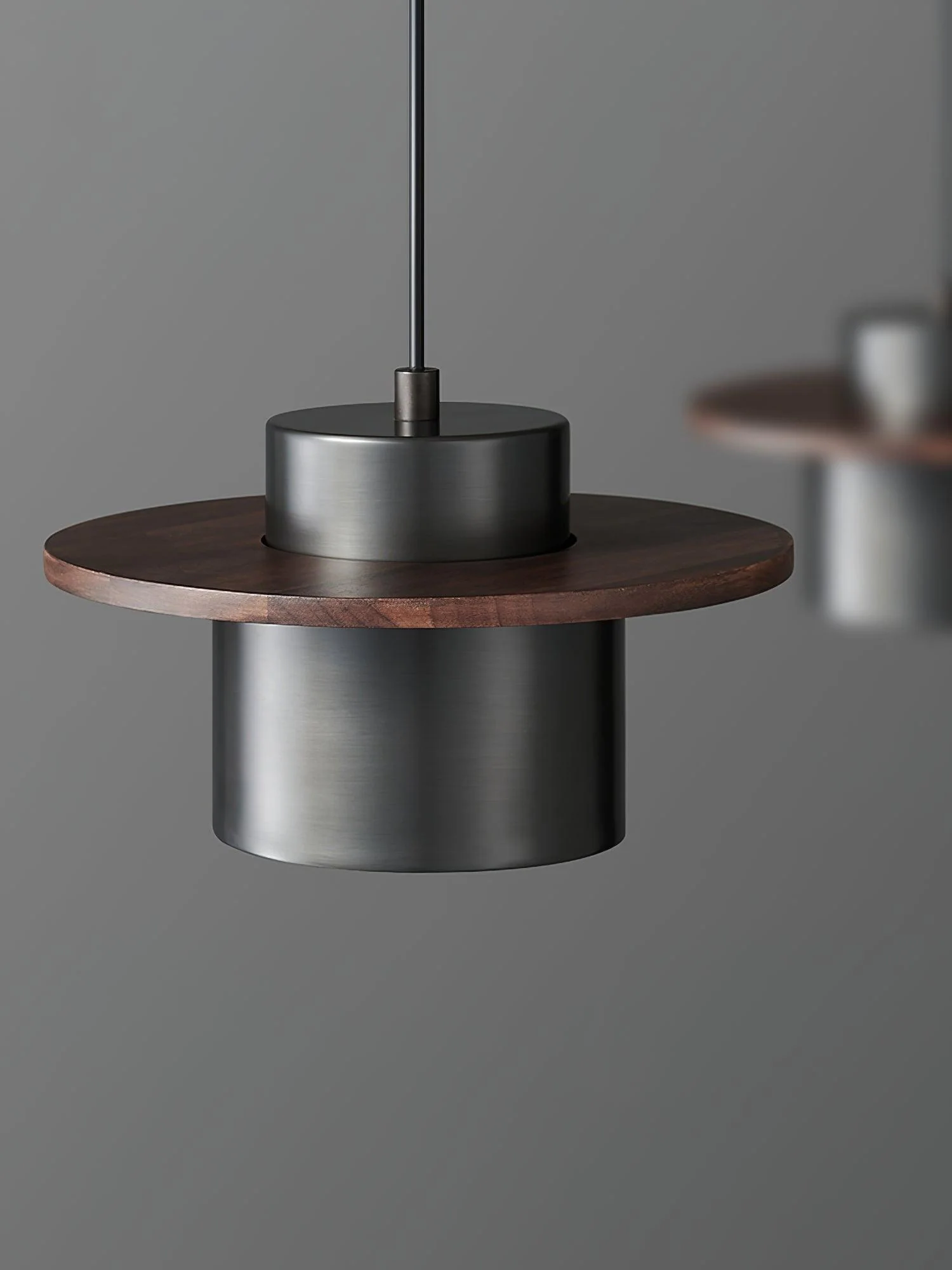 Aurora Industrial Brass Pendant Light - Image 10