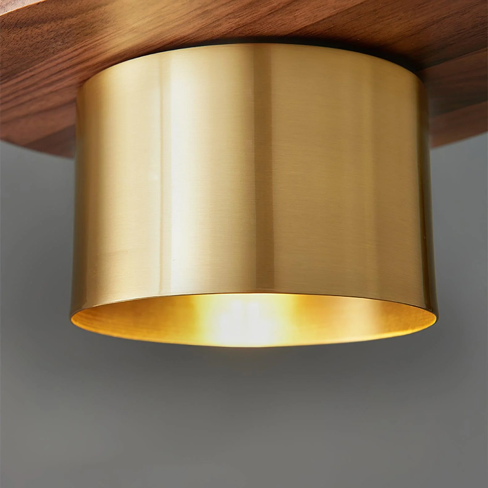 Aurora Industrial Brass Pendant Light - Image 11