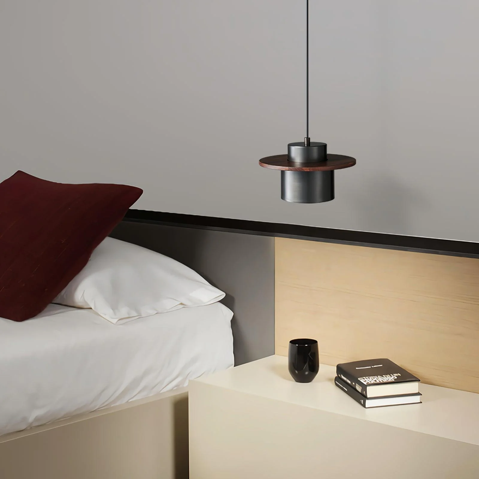 Aurora Industrial Brass Pendant Light - Image 19