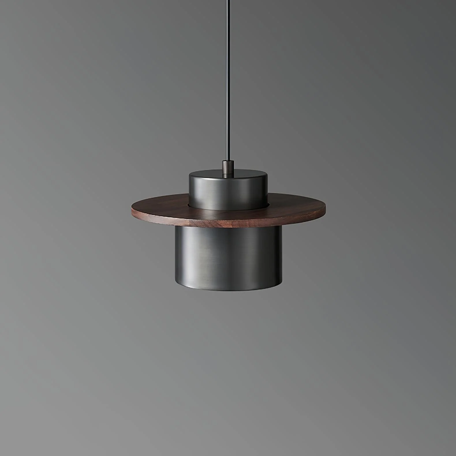 Aurora Industrial Brass Pendant Light - Image 23