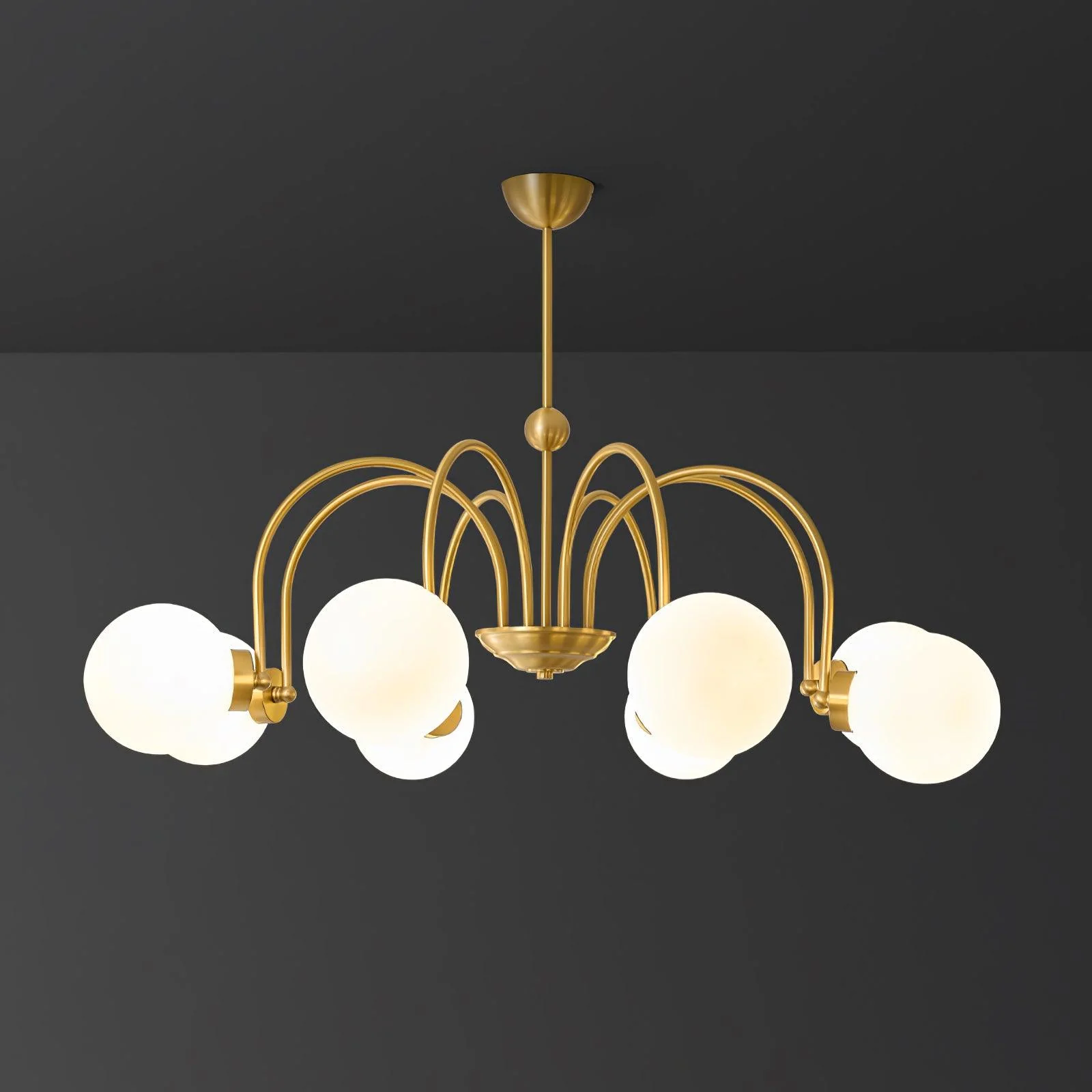 Aurora Luxe Glass Chandelier - Image 37