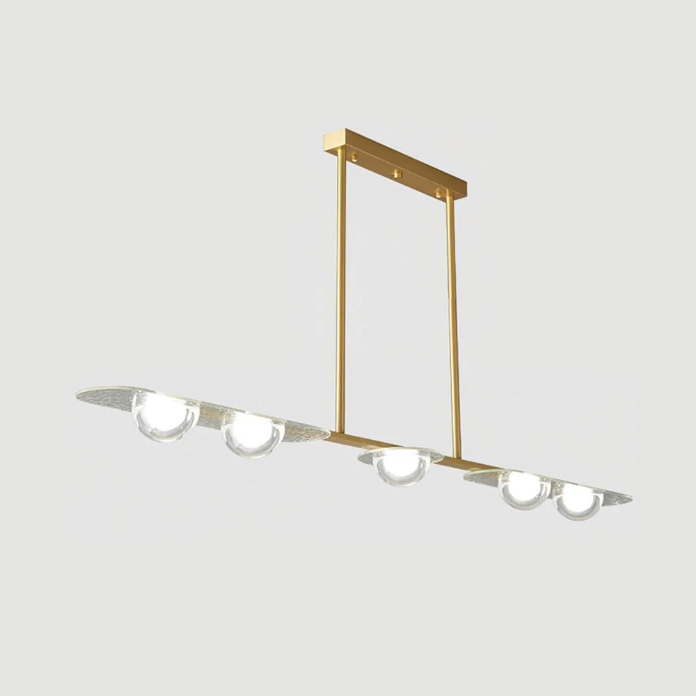 Aurora Pendant Lamp Linear Glass Minimalist - Image 3