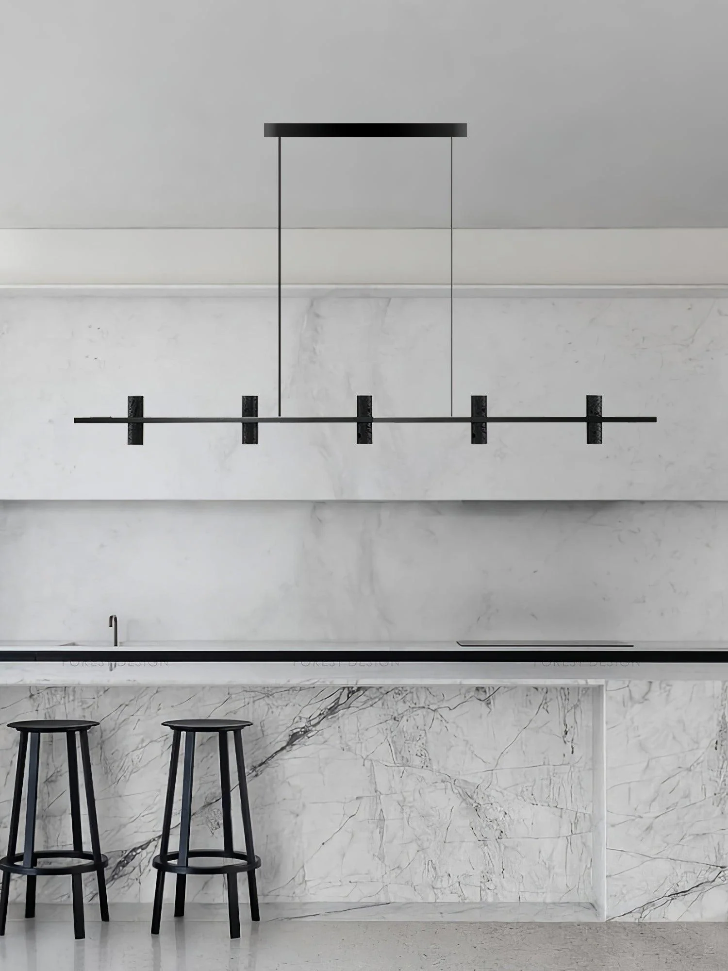 Aurora Pendant Lamp Parallel Stone Minimalist - Image 12