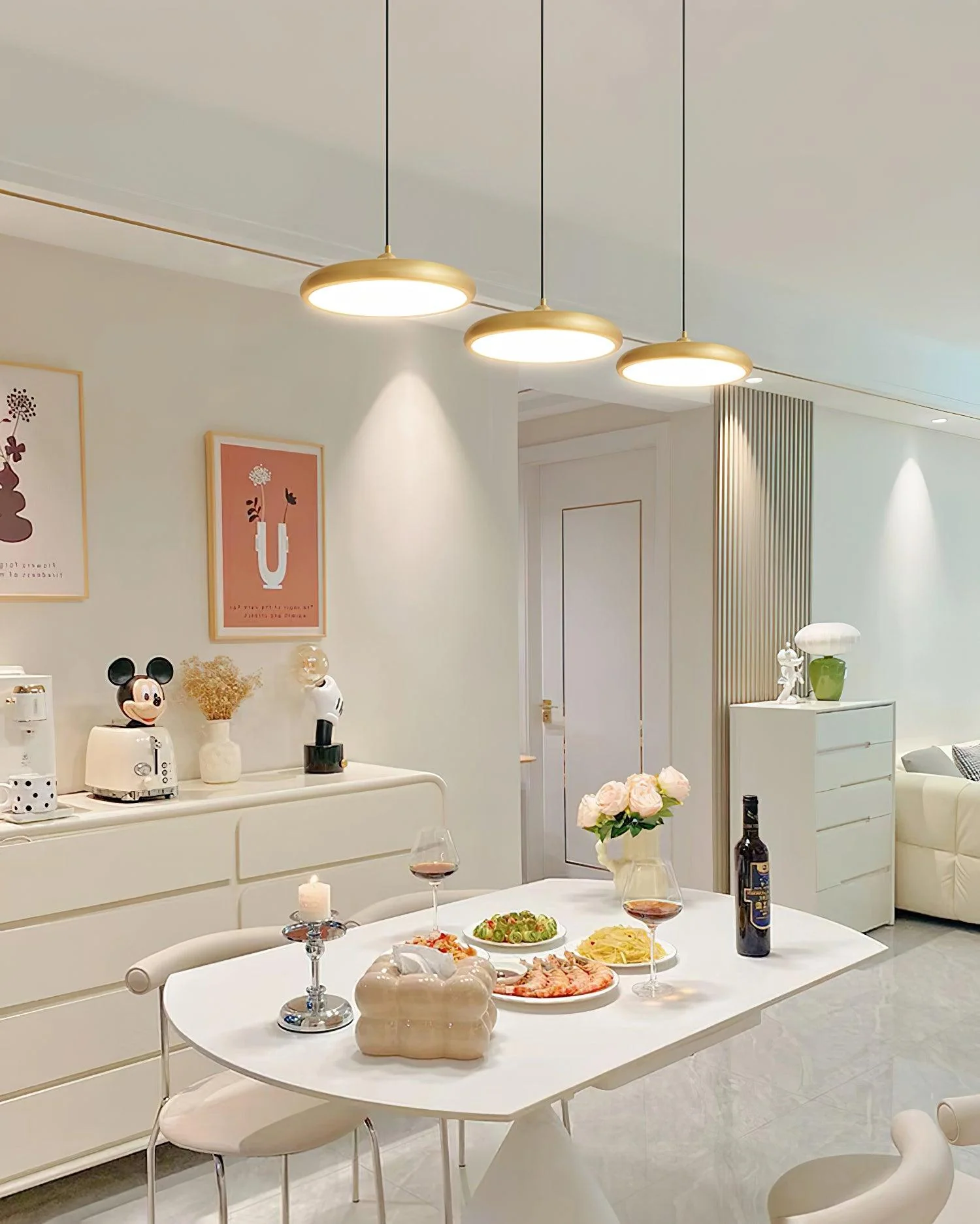 Avelice Brass Glam Pendant Lamp - Image 22