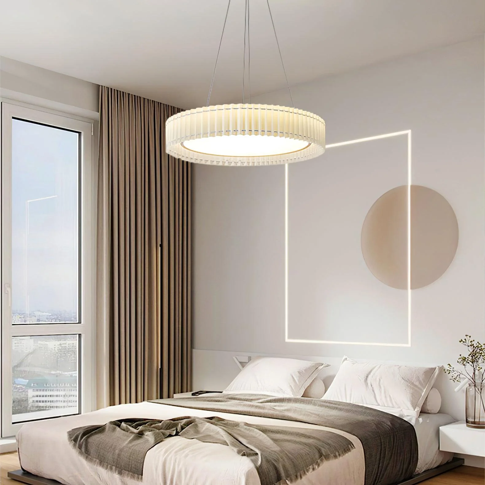 Averise Fabric Cozy Pendant Lamp - Image 12