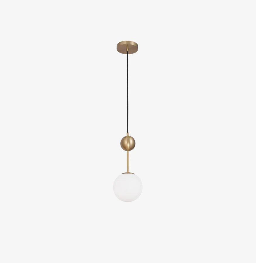 Aviaran Brass & Glass Classic Pendant Light - Image 10