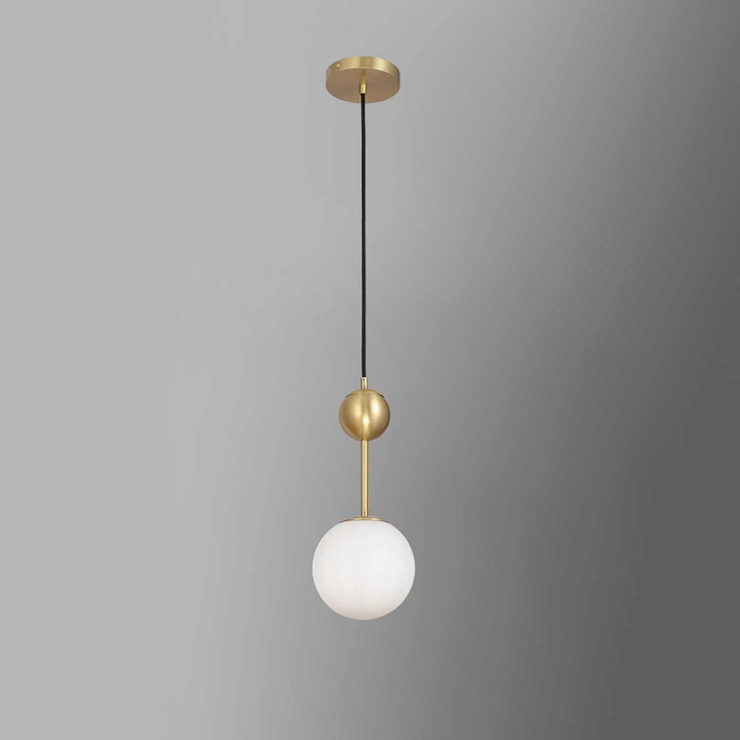 Aviaran Brass & Glass Classic Pendant Light - Image 8