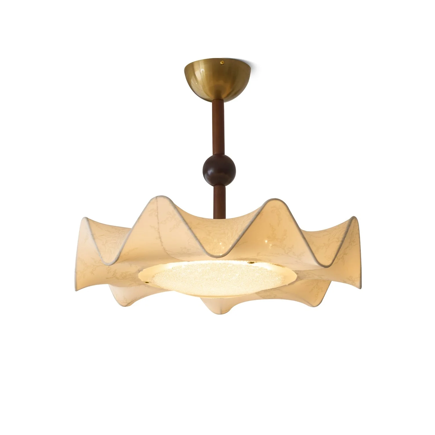 Avlorus Traditional Premium Elegance Wood Fabric Ceiling Light - Image 20