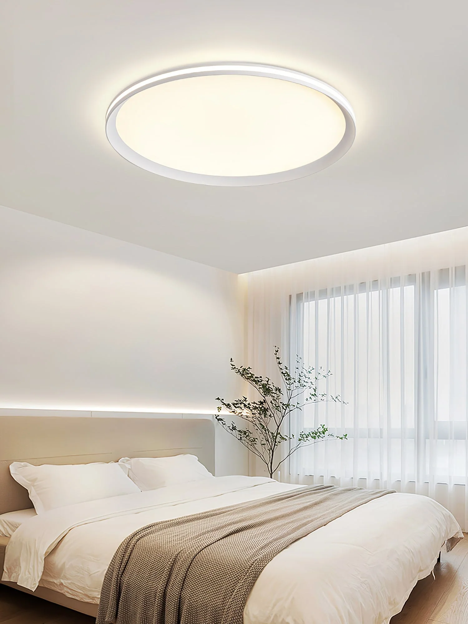 Avtheira Modern Minimalist Circular LED Ceiling Light - Image 34
