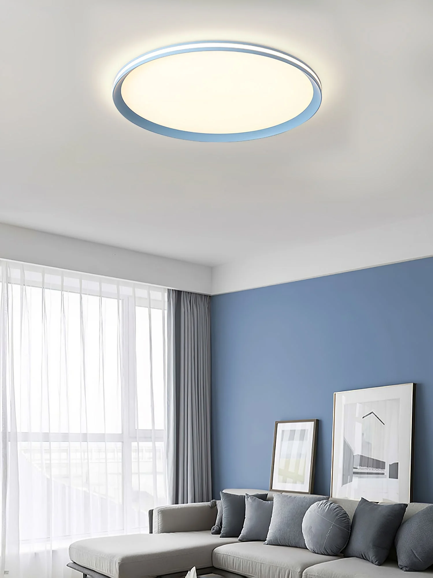 Avtheira Modern Minimalist Circular LED Ceiling Light - Image 60