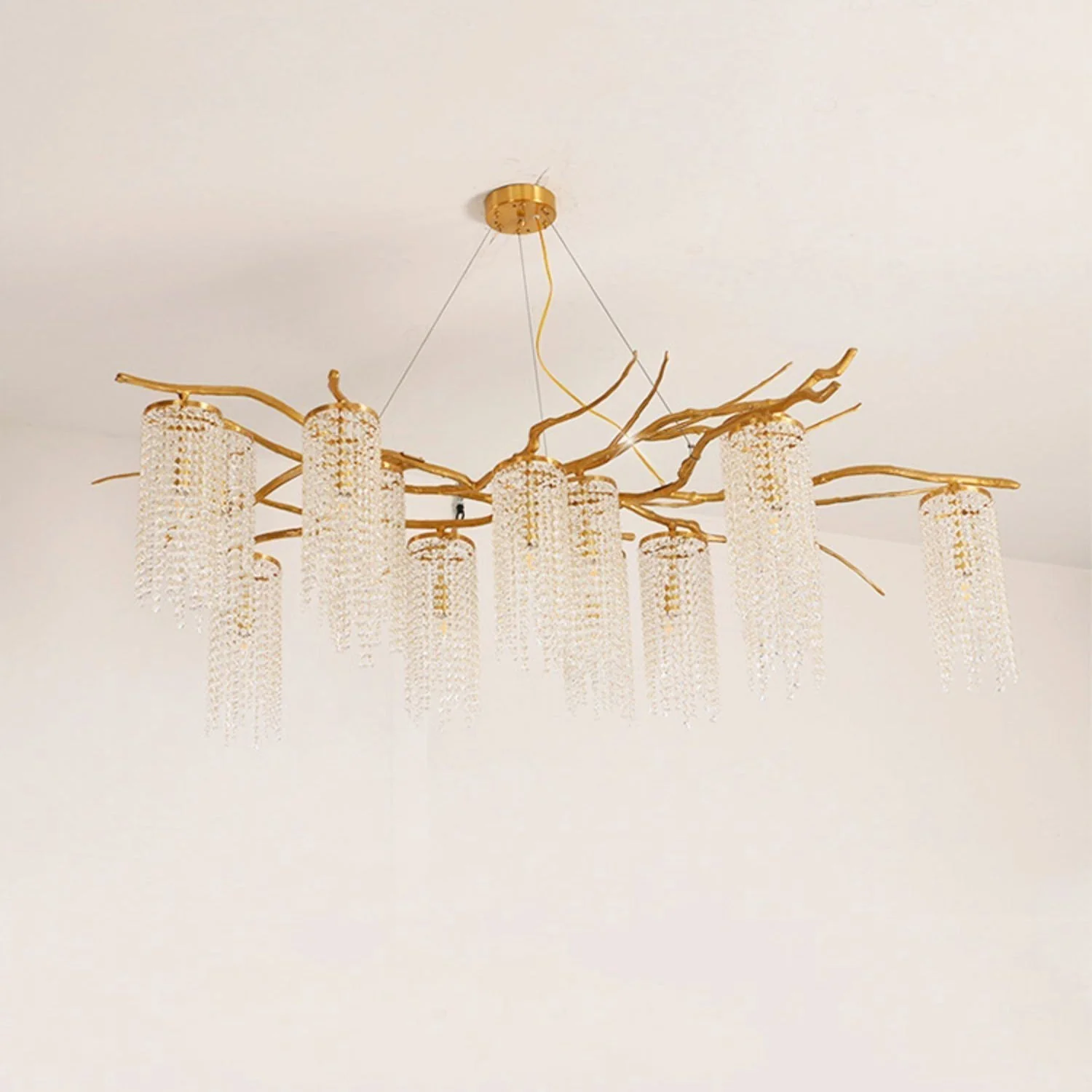 Avvariel Organic Brass Chandelier - Image 12