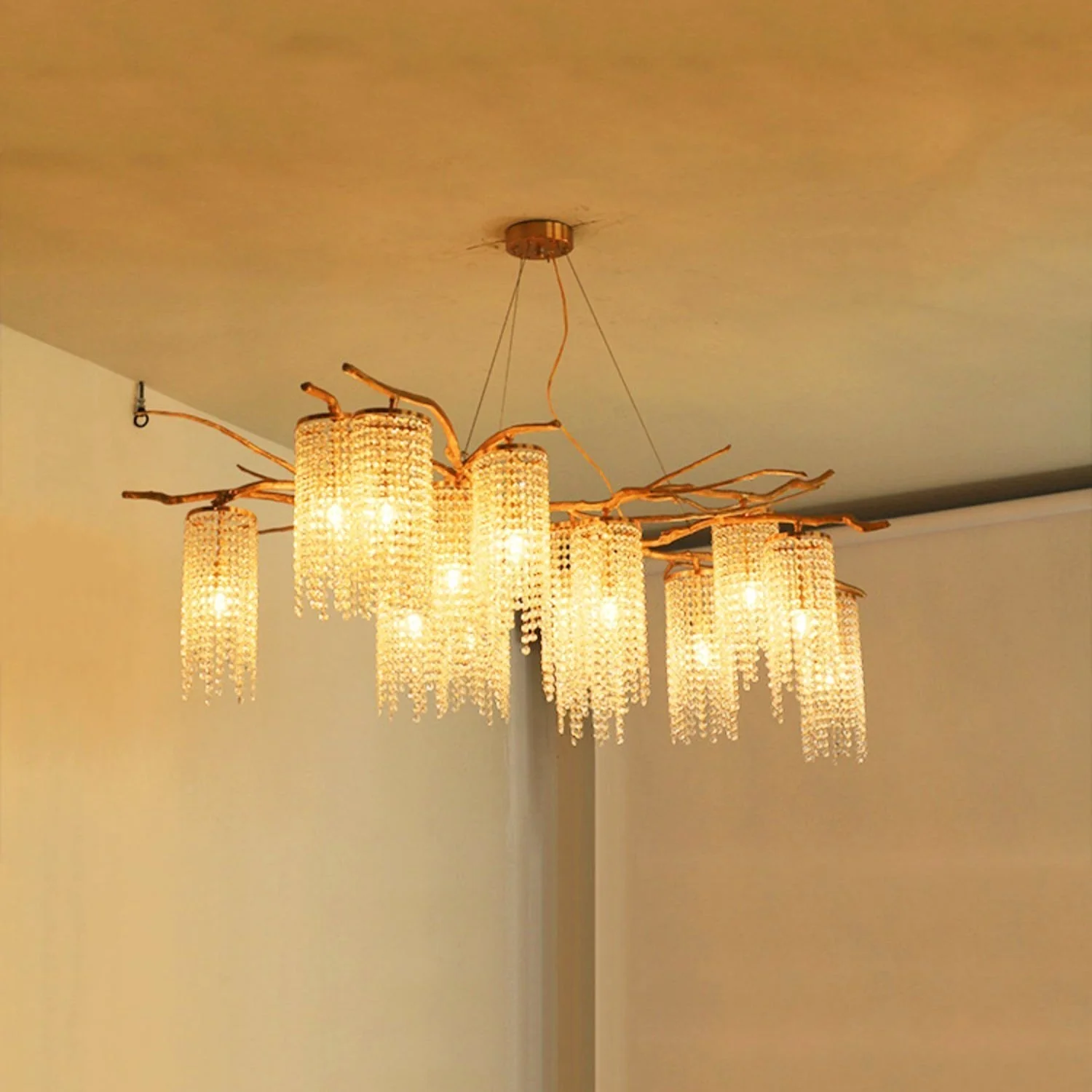 Avvariel Organic Brass Chandelier - Image 14