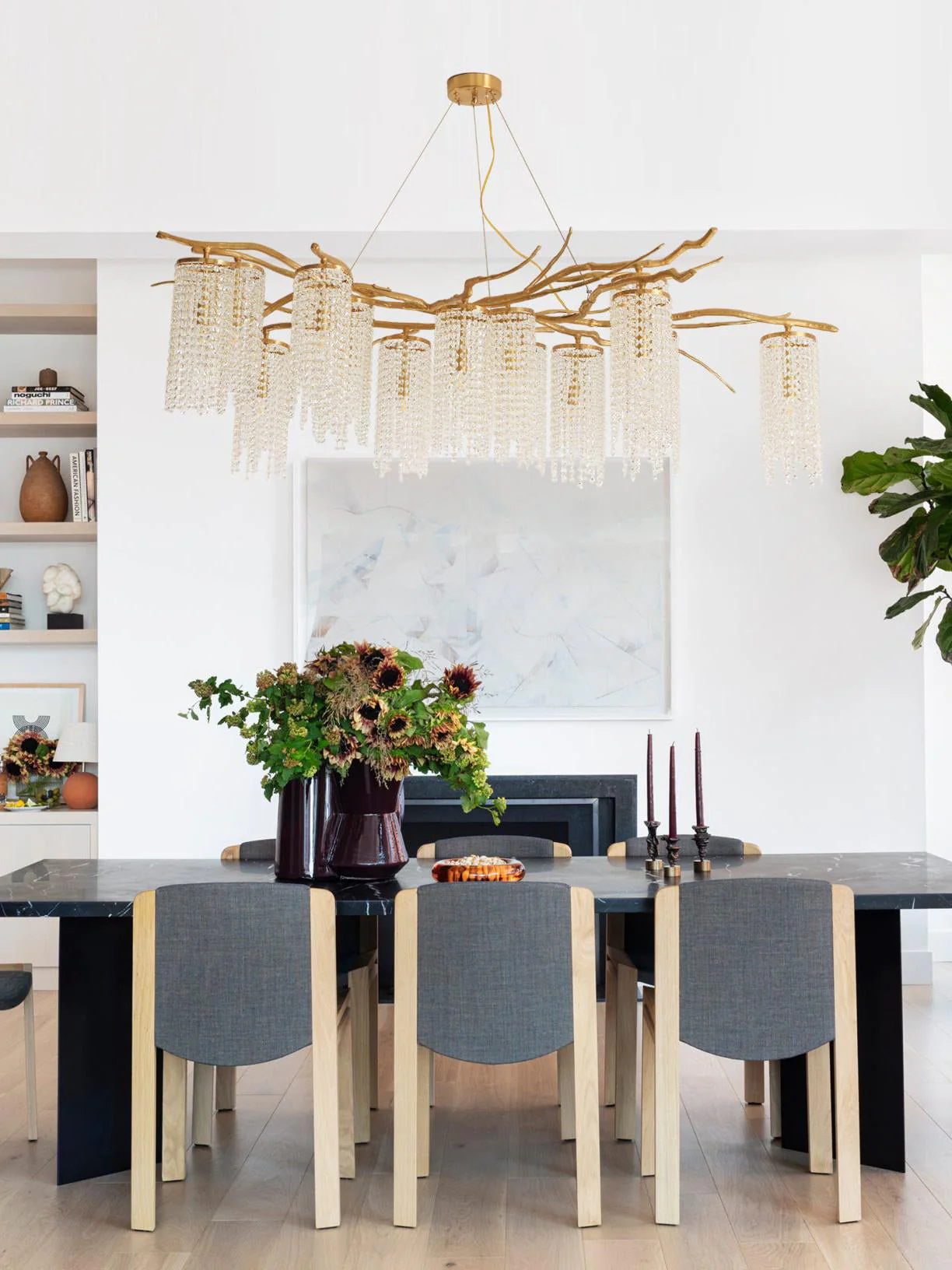 Avvariel Organic Brass Chandelier - Image 8