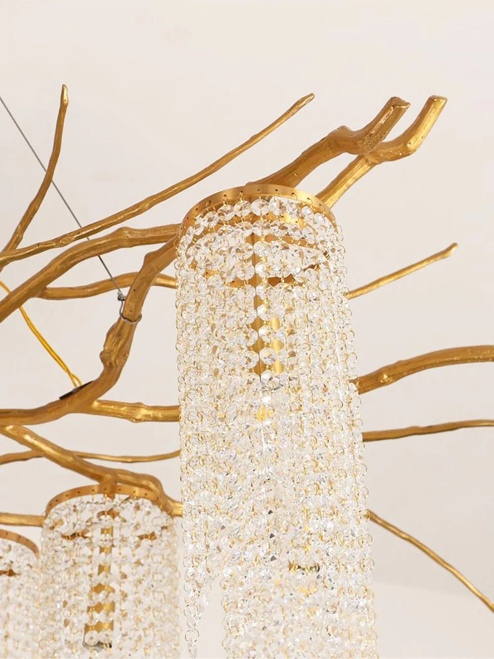 Avvariel Organic Brass Chandelier - Image 9