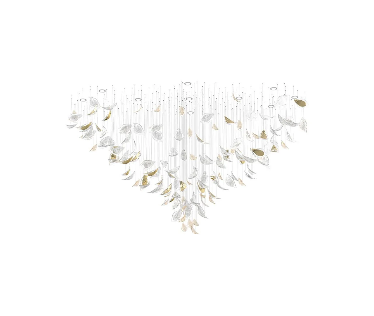 Avynen Crystal Petal Chandelier - Image 11