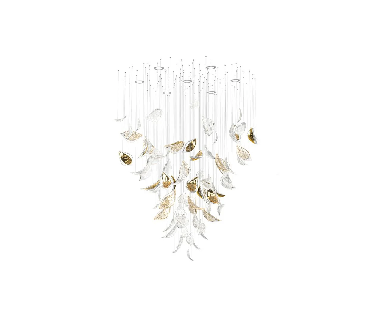 Avynen Crystal Petal Chandelier - Image 15