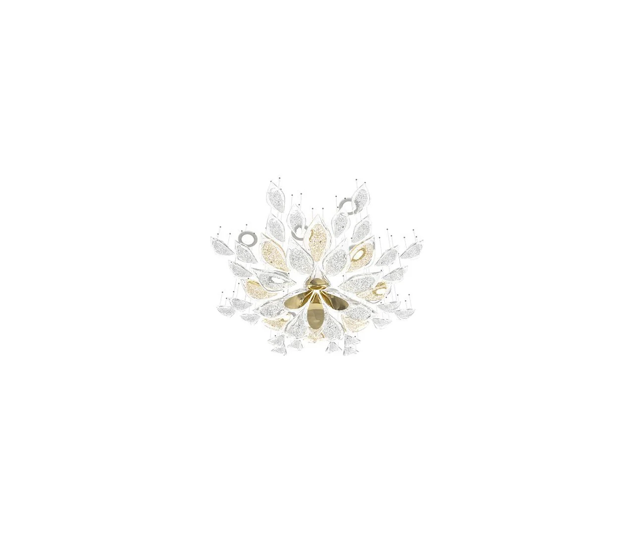 Avynen Crystal Petal Chandelier - Image 17