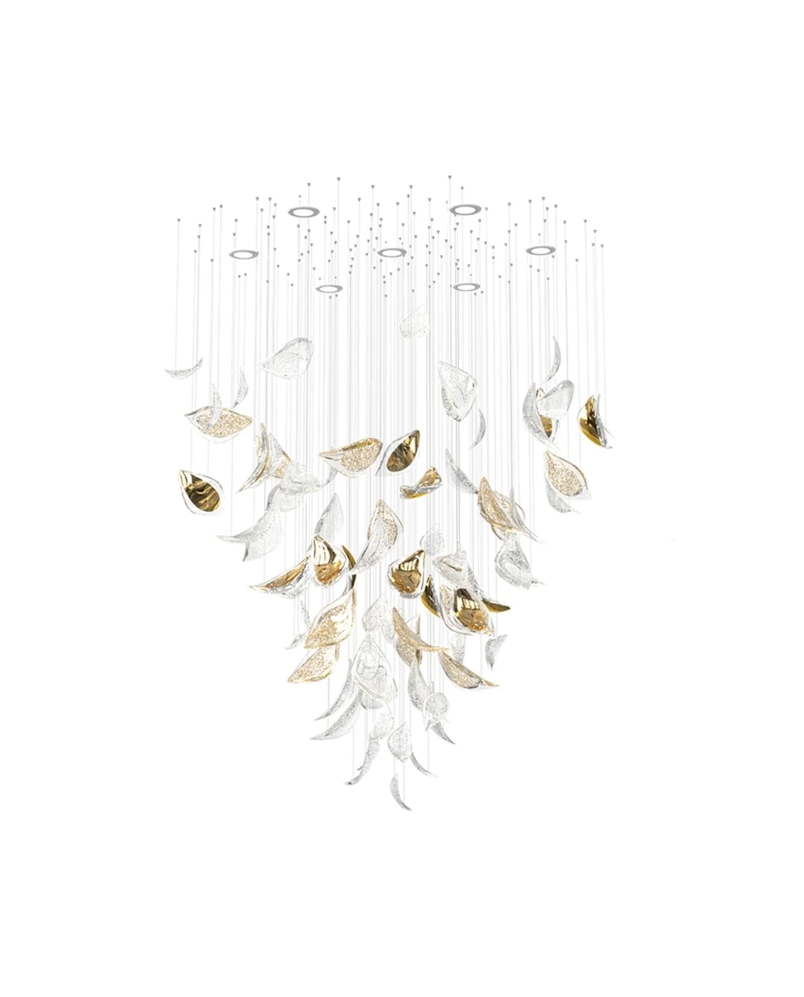 Avynen Crystal Petal Chandelier - Image 24